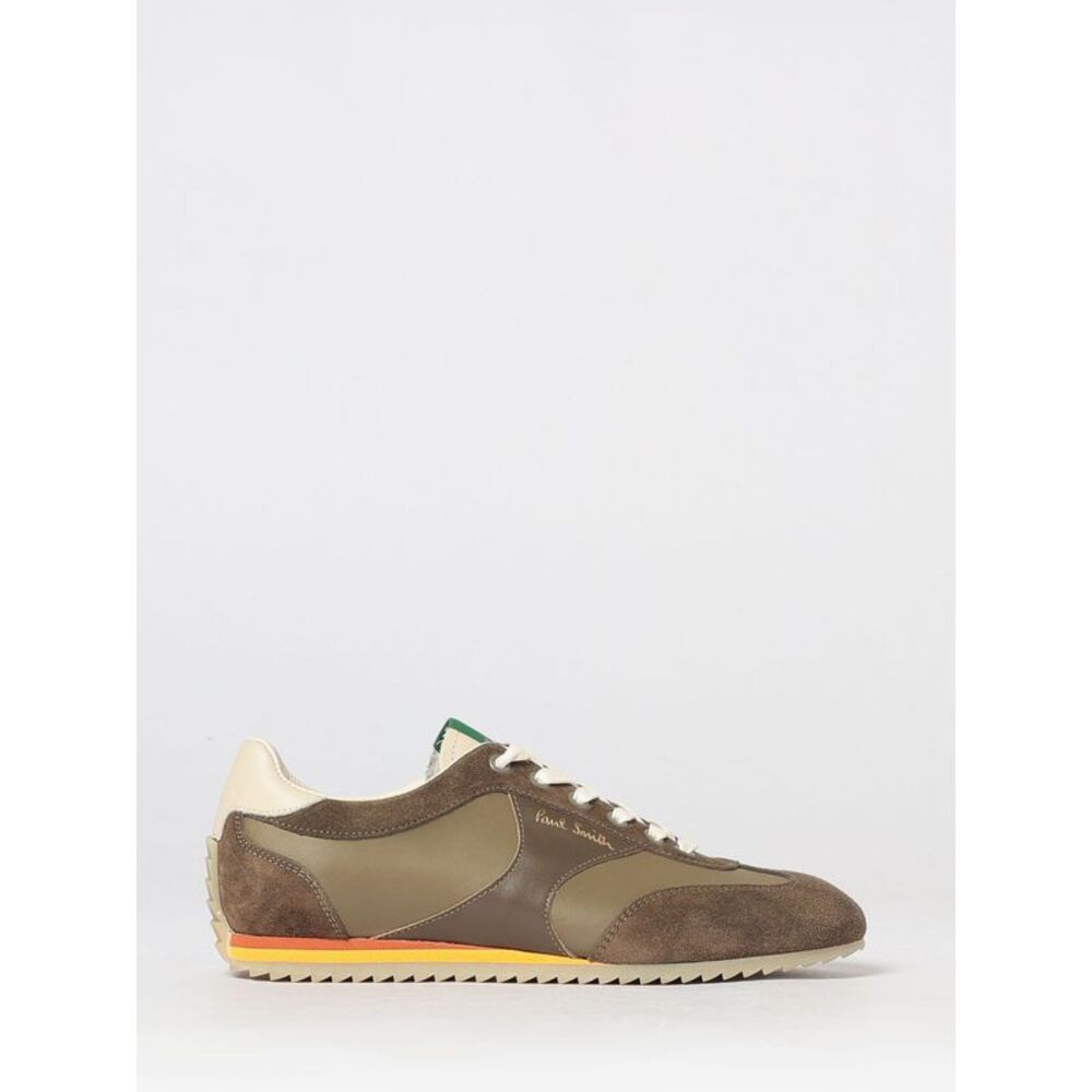 Paul Smith Men Paul Smith Chilly Bicolour Suede And Nylon Trainers
